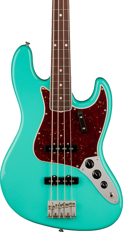 

Басс гитара Fender American Vintage II 1966 Jazz Bass, Sea Foam Green w/ Hard Case