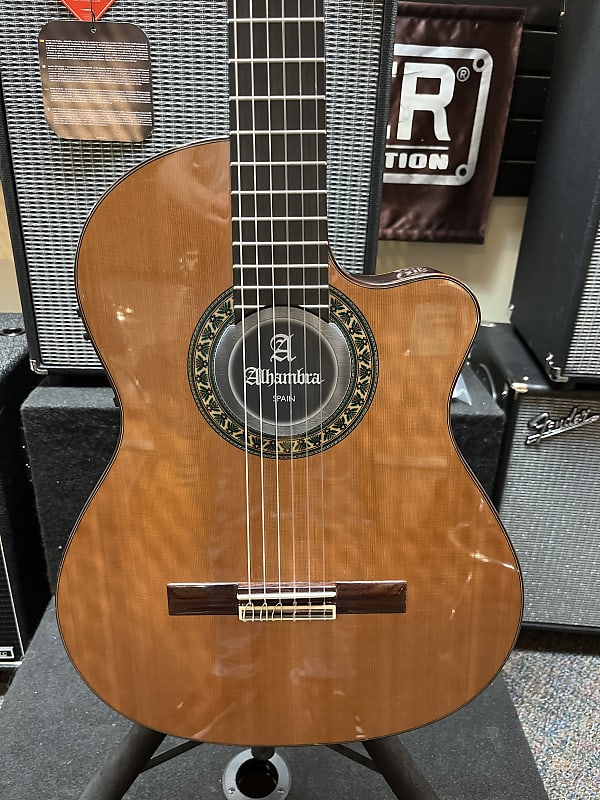 Акустическая гитара Alhambra 5P-CT-E2 Natural цена и фото