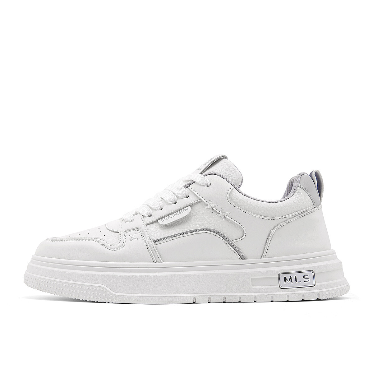 

Кеды мужские, обувь для скейтбординга низкая Mulinsen, цвет White/Khaki