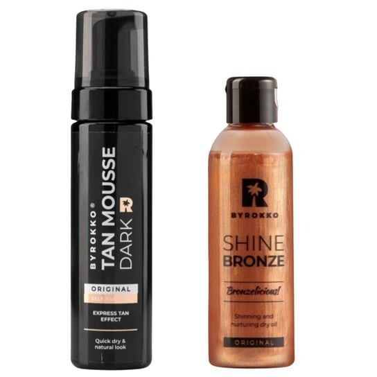 

Сухое масло Byrokko Tan Mousse Dark + Shine Bronze