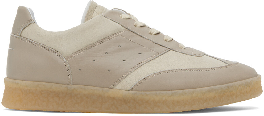 

Бежевые кроссовки MM6 Maison Margiela