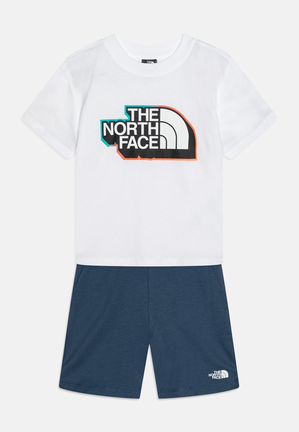

Спортивные шорты KID SUMMER UNISEX SET The North Face, цвет white/shady blue
