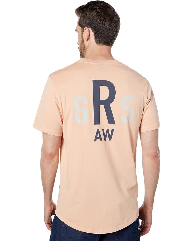 цена Футболка G-Star Lash Back Graphic Recycled T-Shirt, цвет Peach Nougat