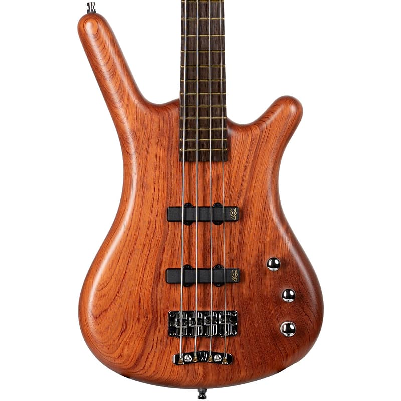 цена Басс гитара Warwick Pro Series Corvette Bubinga 4 String Bass - Natural Transparent Satin