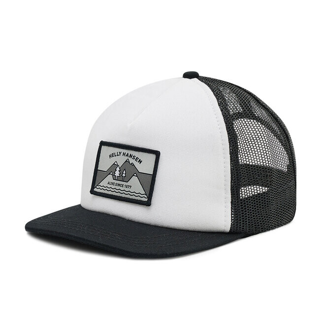 

Бейсболка Helly Hansen FlatbrimTrucker, черно-белый