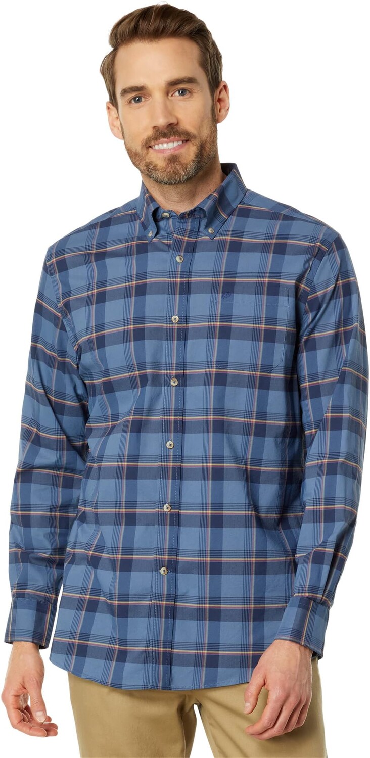 

Спортивная рубашка в клетку Coastal Passage Lakeridge с длинным рукавом Southern Tide, цвет Blue Haze