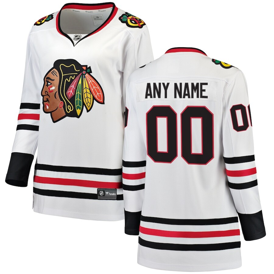 

Джерси Fanatics Branded Chicago Blackhawks, белый