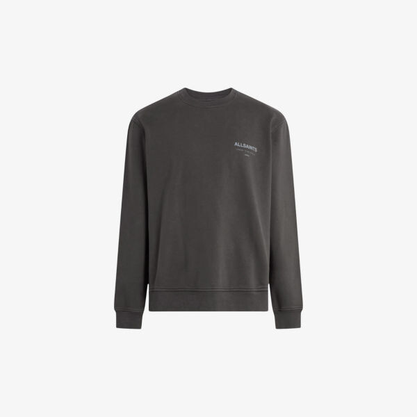 

Толстовка Underground с графичным принтом Allsaints, серый