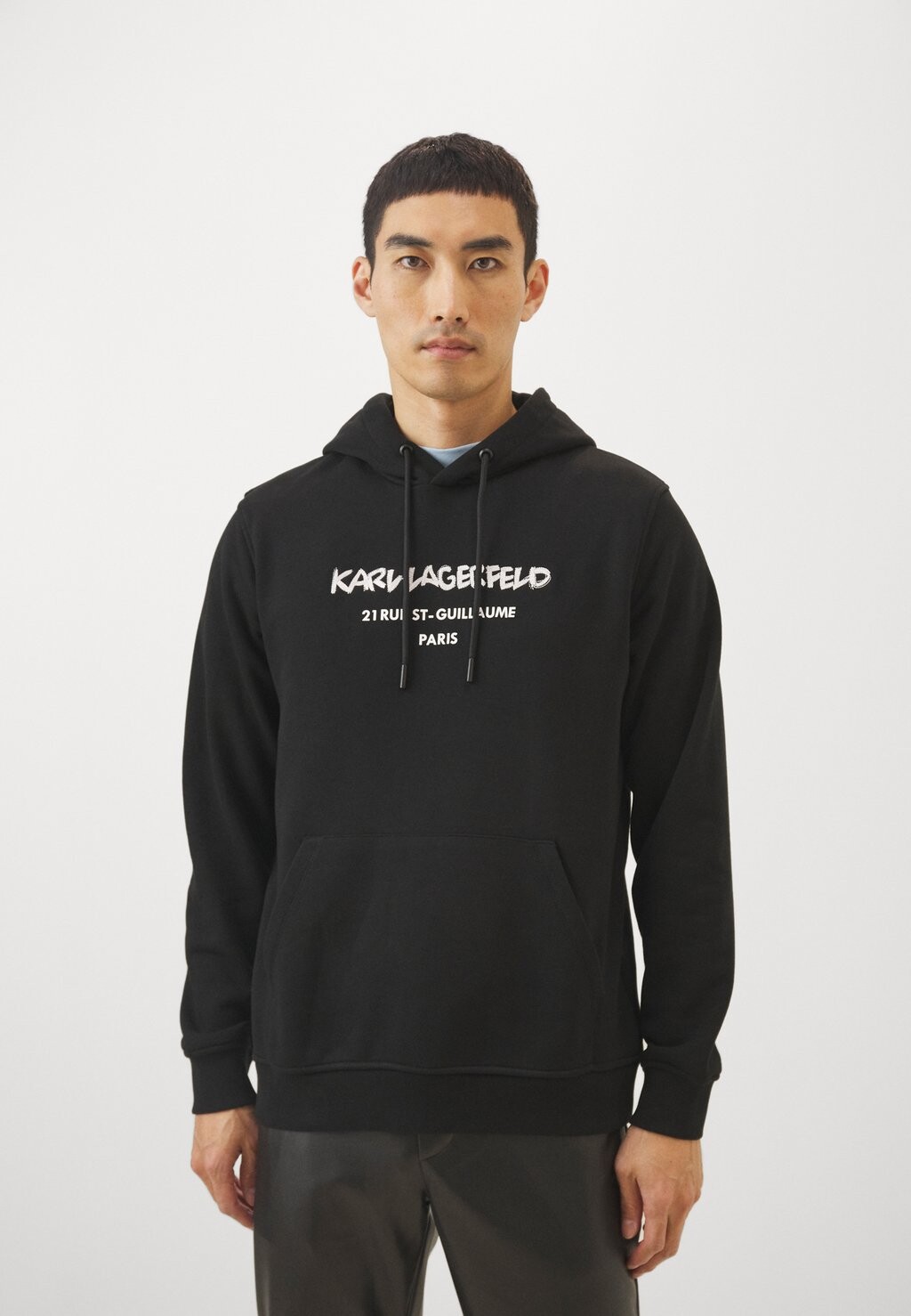

Толстовка KARL LAGERFELD ХУДИ, цвет black/white