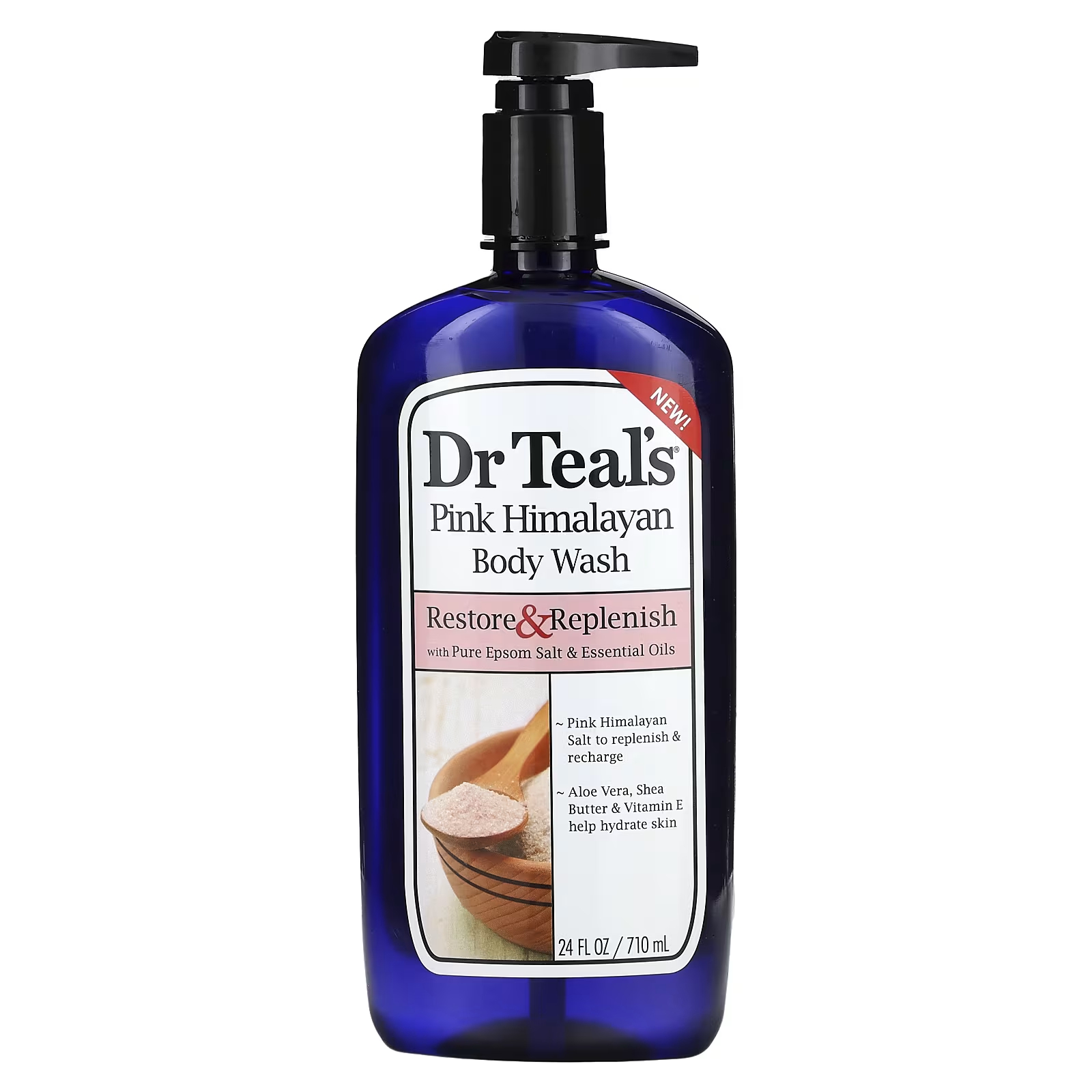 Гель для душа Dr. Teal's с чистой английской солью и эфирными маслами