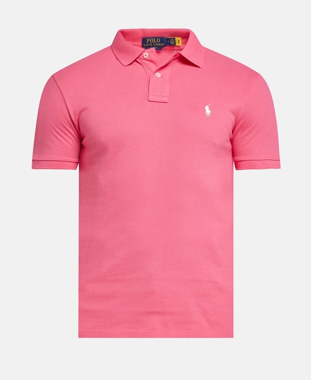 

Рубашка-поло из пике Polo Ralph Lauren, розовый