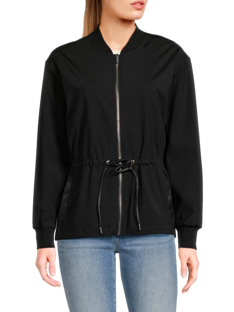 Куртка с бейсбольным воротником Calvin Klein, черный куртка jeff с бейсбольным воротником j lindeberg цвет bosphorus