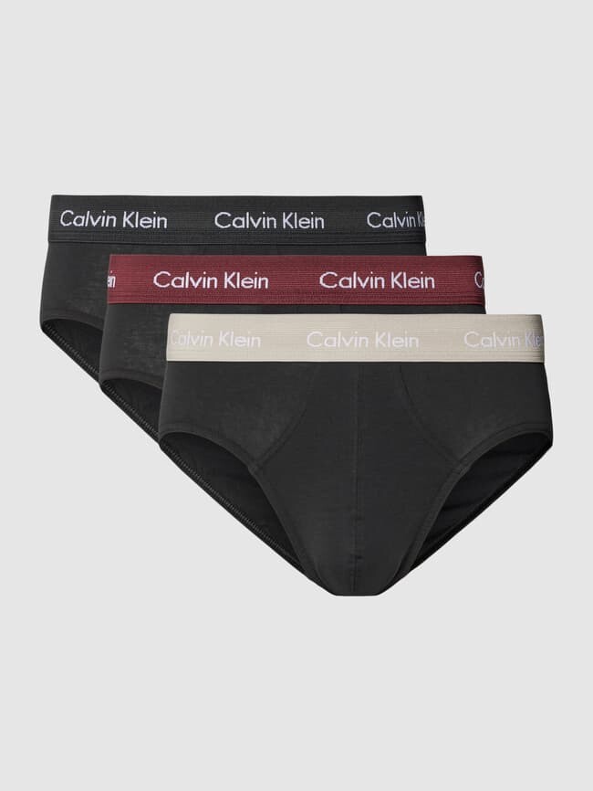

Трусики на эластичном поясе, в упаковке 3 шт Calvin Klein Underwear, черный