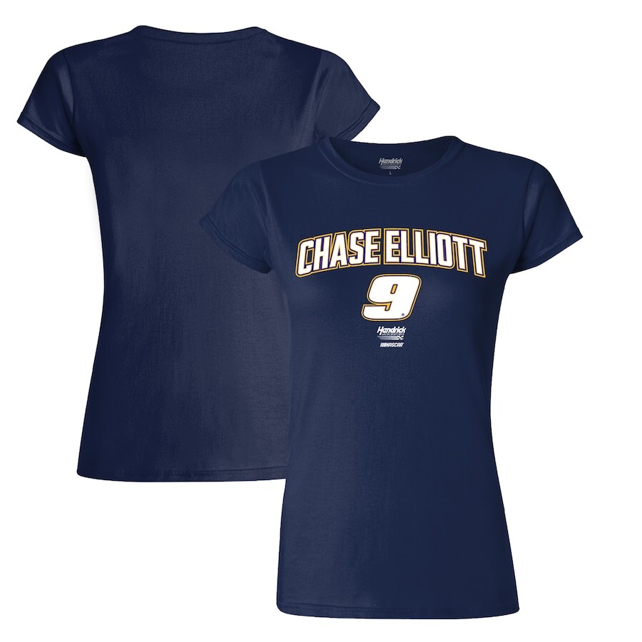 

Футболка с коротким рукавом Hendrick Motorsports Team Collection Chase Elliott, нави