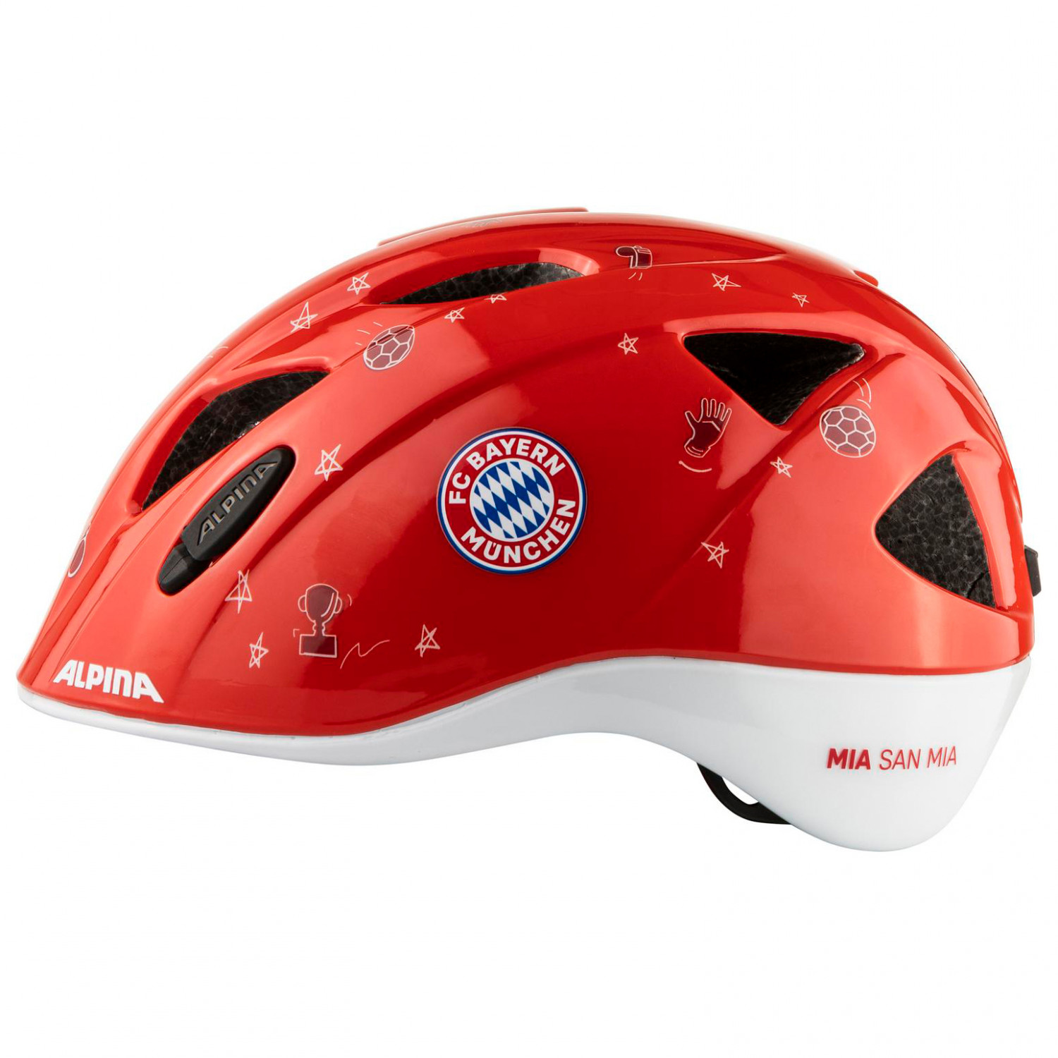 Велосипедный шлем Alpina Kid's Ximo FCB, цвет Fcb Gloss