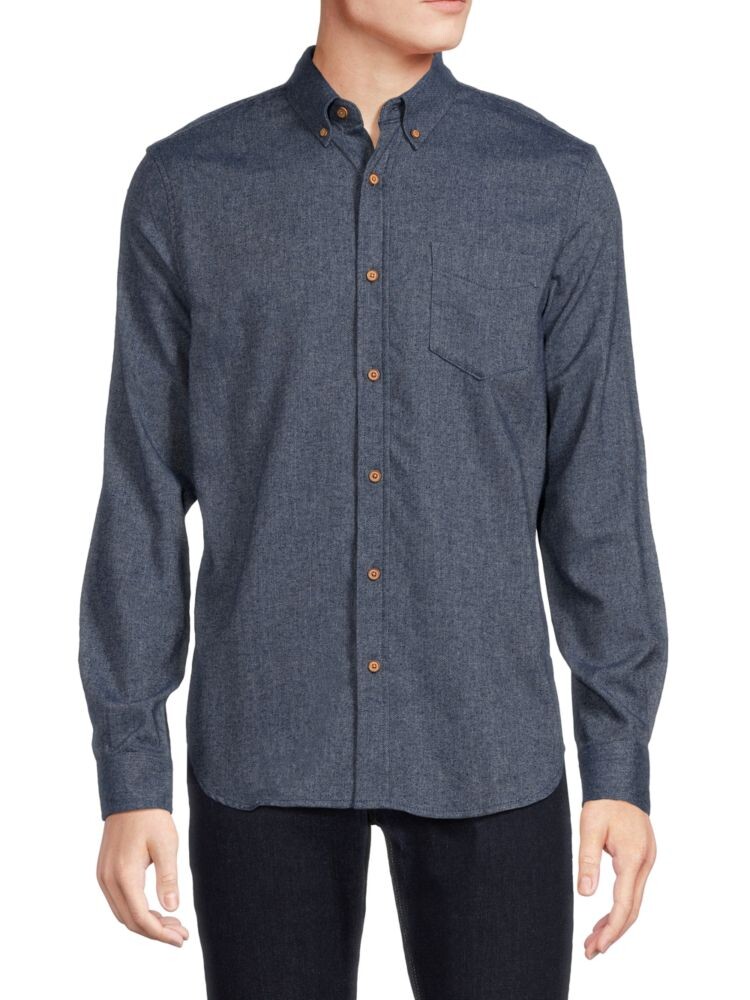 

Рубашка из саржи Ben Sherman, цвет Navy Blaze