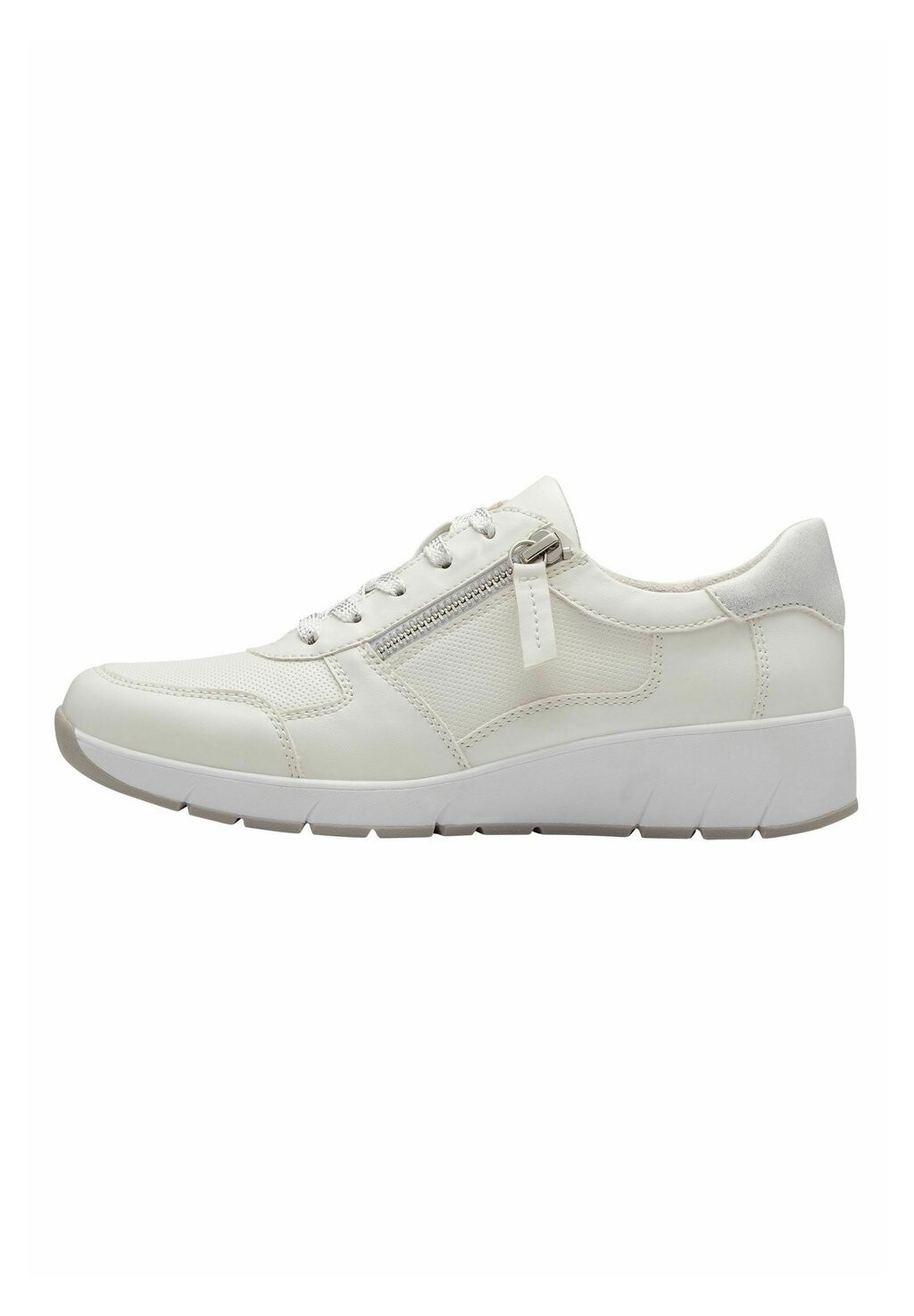 

Низкие кеды Jana, цвет white silver
