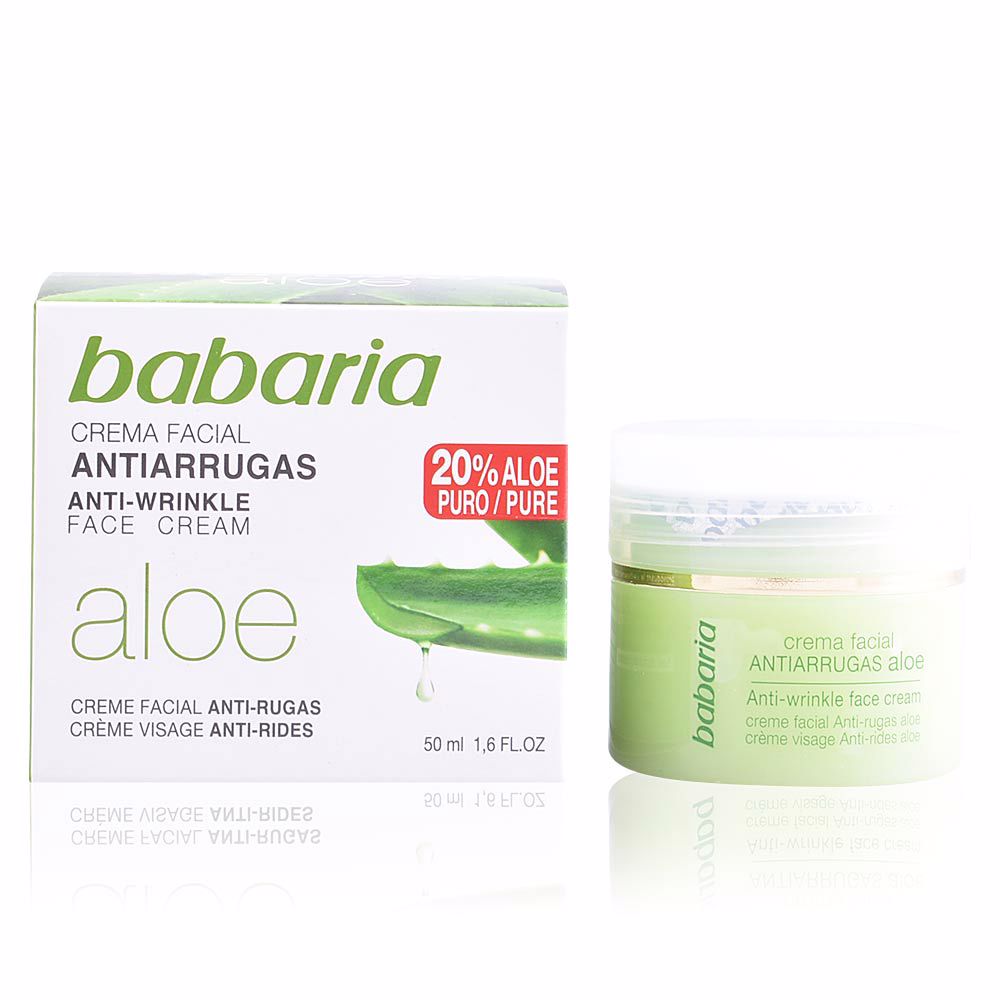цена Крем против морщин Aloe vera crema facial antiarrugas Babaria, 50 мл