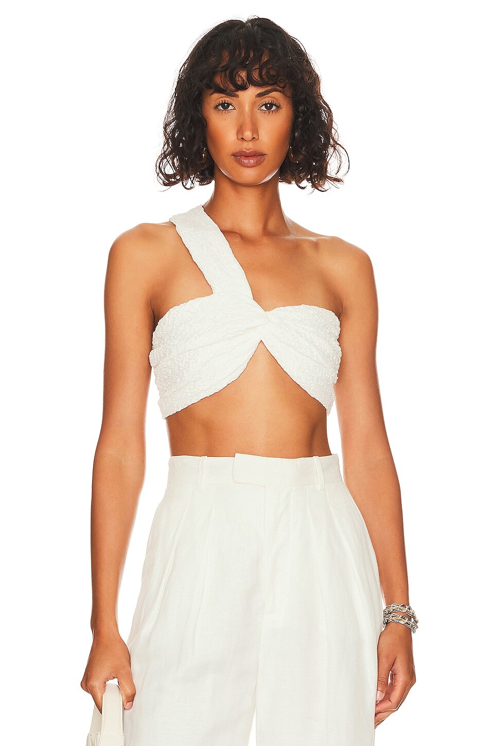

Топ Ronny Kobo Crop, белый