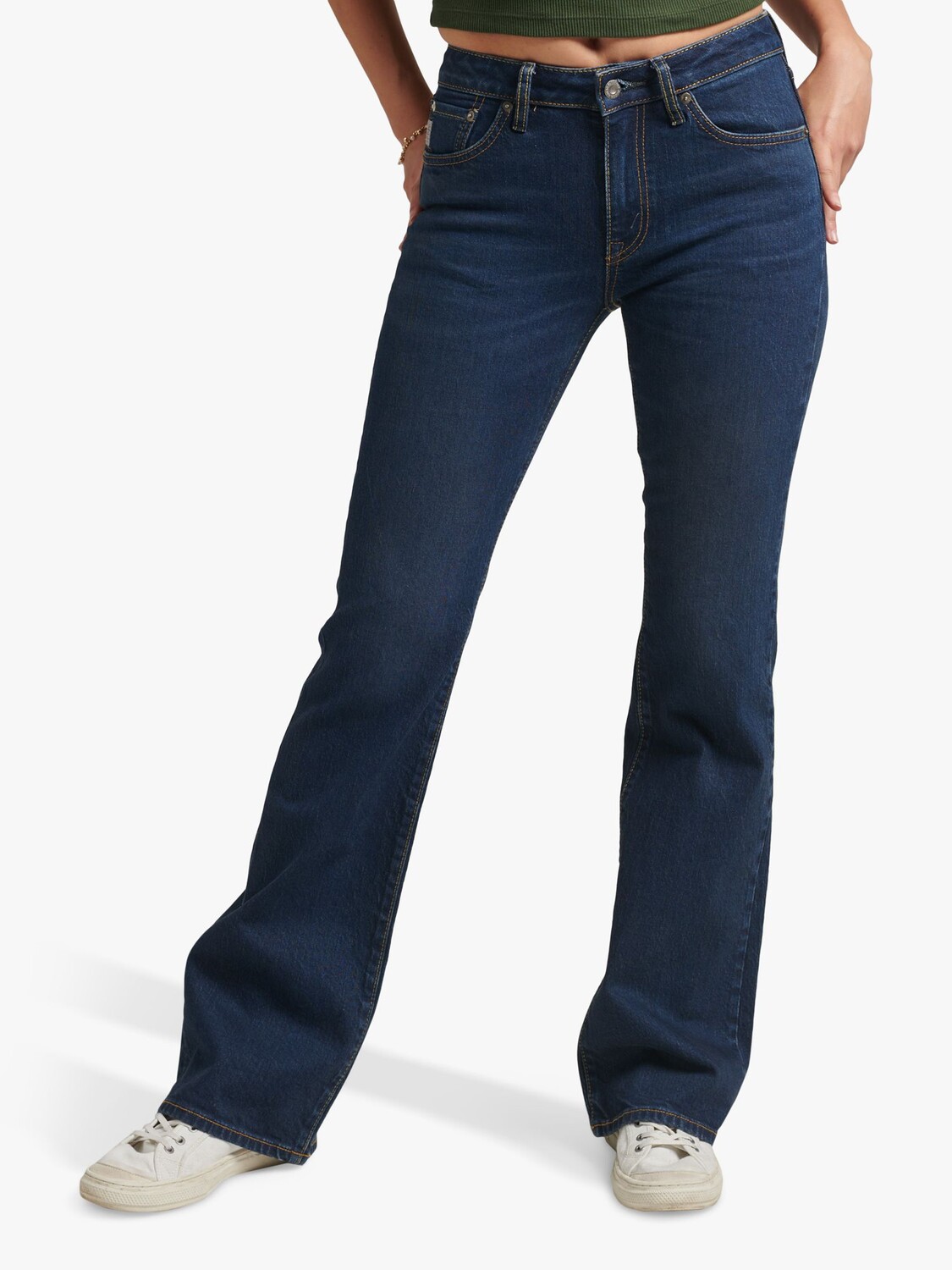 

Джинсы-клеш Superdry со средней посадкой, Van Dyke Mid