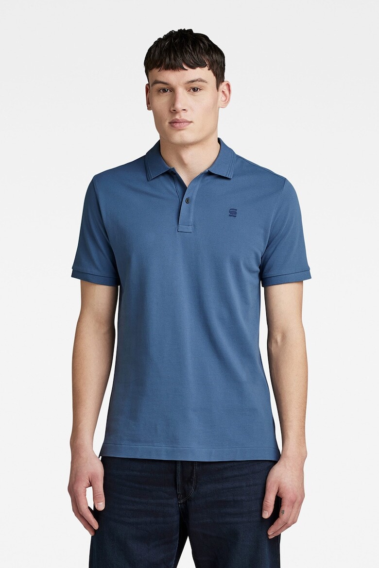 

Футболка Dunda из пике с воротником G-Star Raw, синий