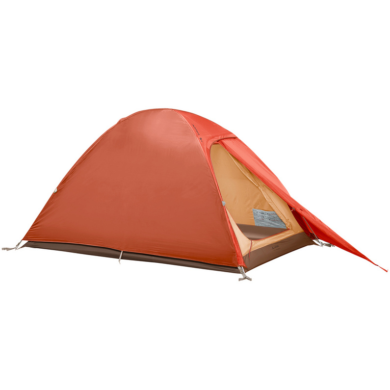 палатка 2 местная vaude campo compact xt 2p зеленый Палатка Campo Compact 2P Vaude, красный