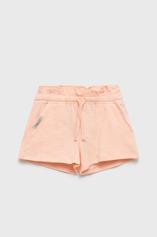 

Детские хлопковые шорты United Colors of Benetton, розовый