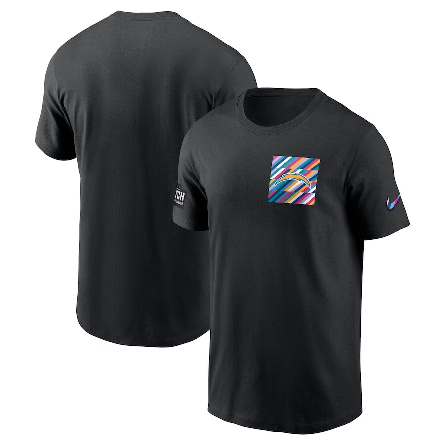 

Футболка с коротким рукавом Nike Los Angeles Chargers, черный