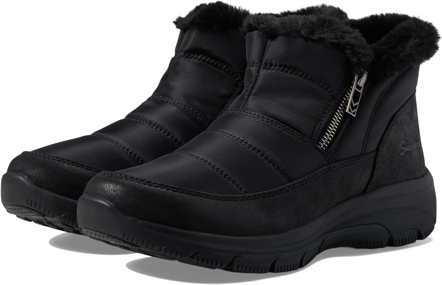 

Ботильоны Easy Going - Frosty Charm SKECHERS, цвет Black/Black