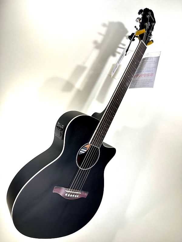 Акустическая гитара Ibanez AEG7MHWK A/E Guitar Weathered Black Finish - Pro Setup
