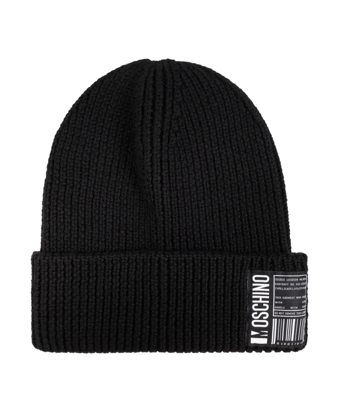 

Кепка с логотипом Moschino, черный