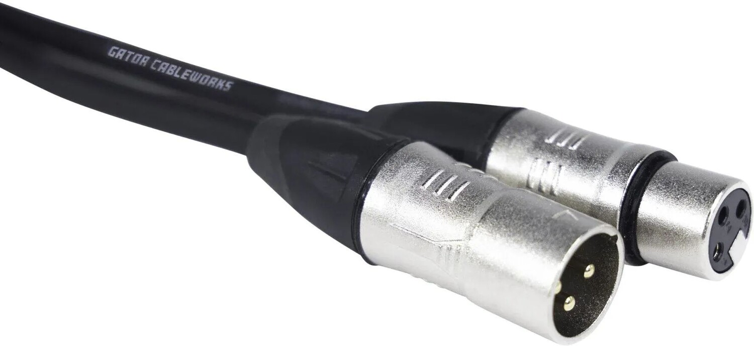

Новый микрофонный кабель серии Gator Cableworks Backline — 5 футов