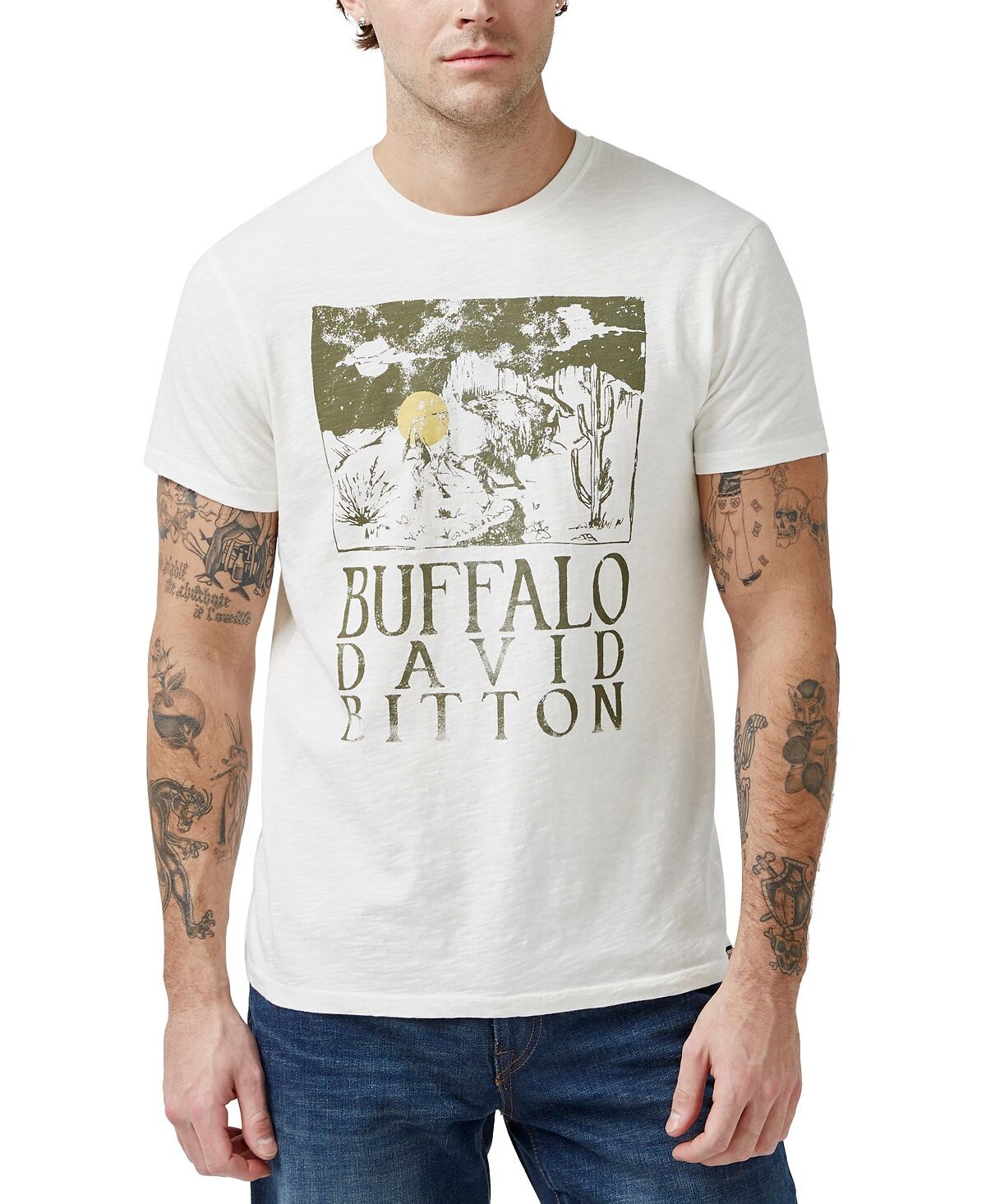 

Мужская футболка Tides с короткими рукавами Buffalo David Bitton