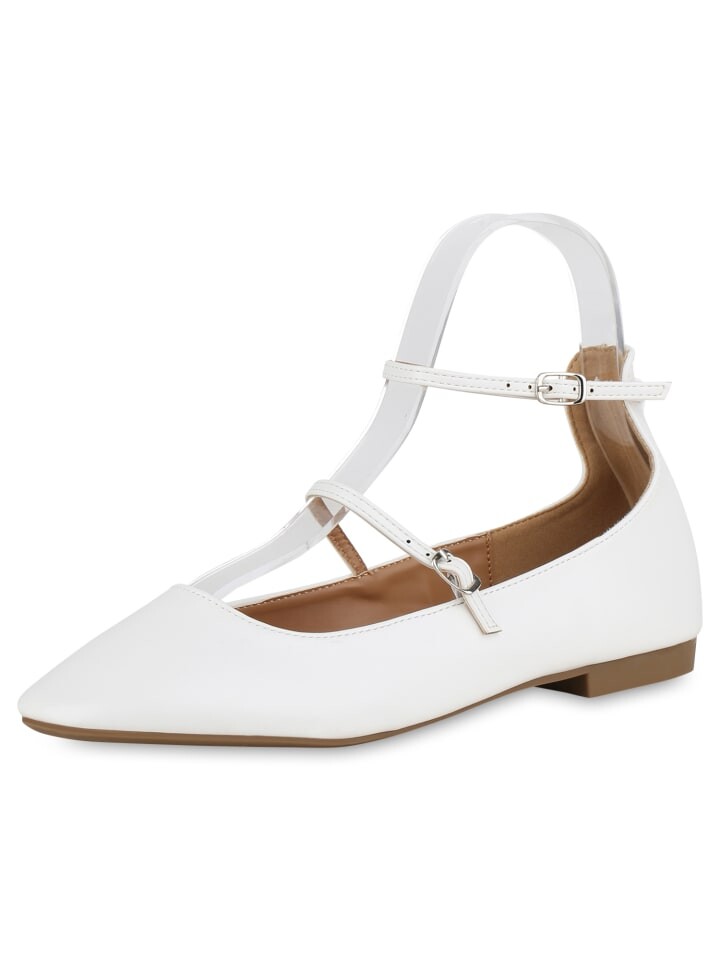

Балетки VAN HILL Riemchenballerinas Aria, белый