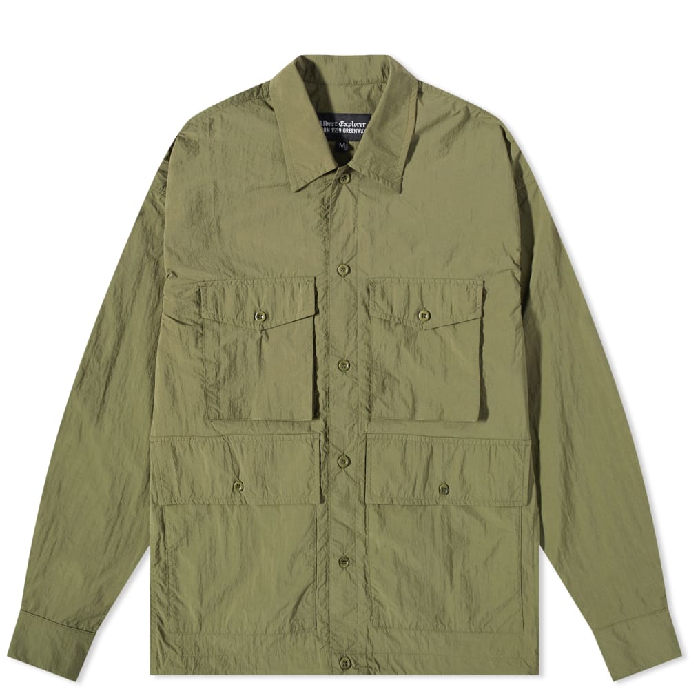 Куртка-рубашка Uniform Bridge BDU, оливковый рубашка uniform bridge размер s белый