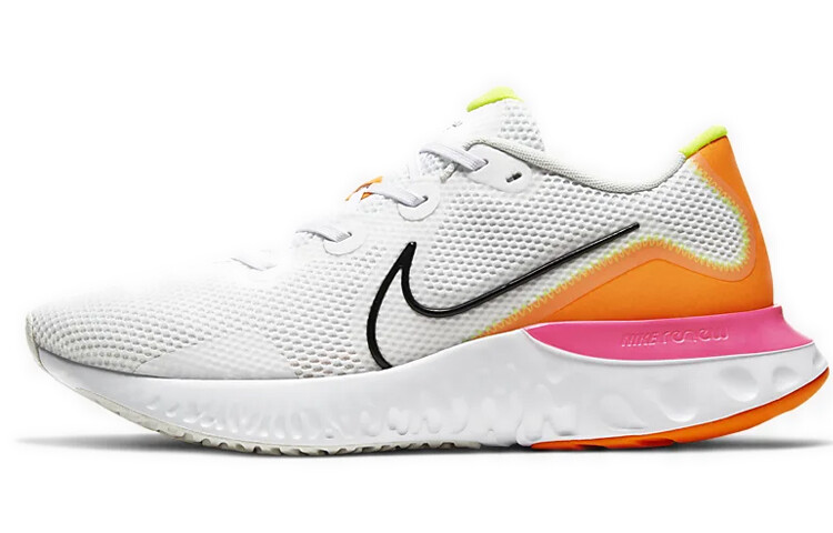 

Nike Renew Run 'White Pink Blast' Белый/Платиновый оттенок/Розовый