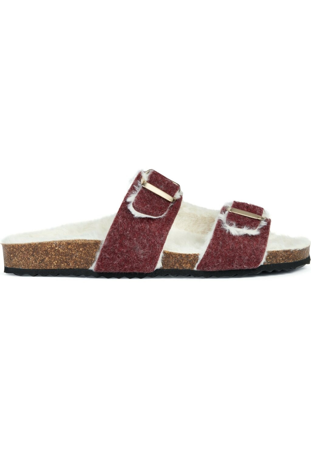 

Тапочки Brionia Geox, цвет dark burgundy