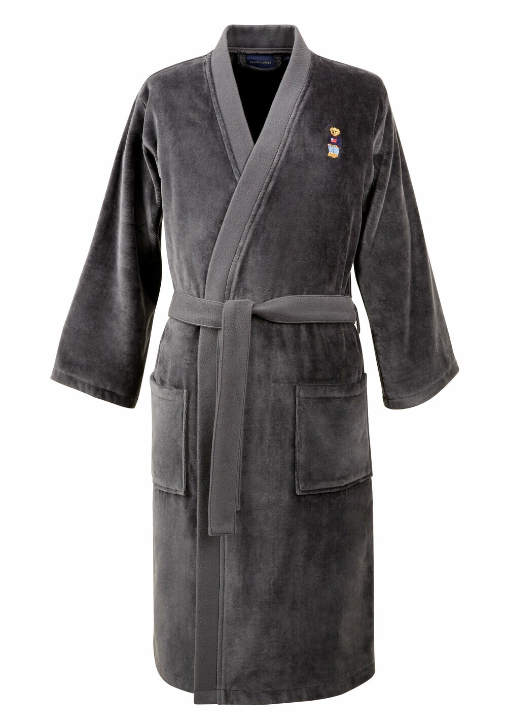 

Длинный халат Ralph Lauren FLAGSWEAR, серый
