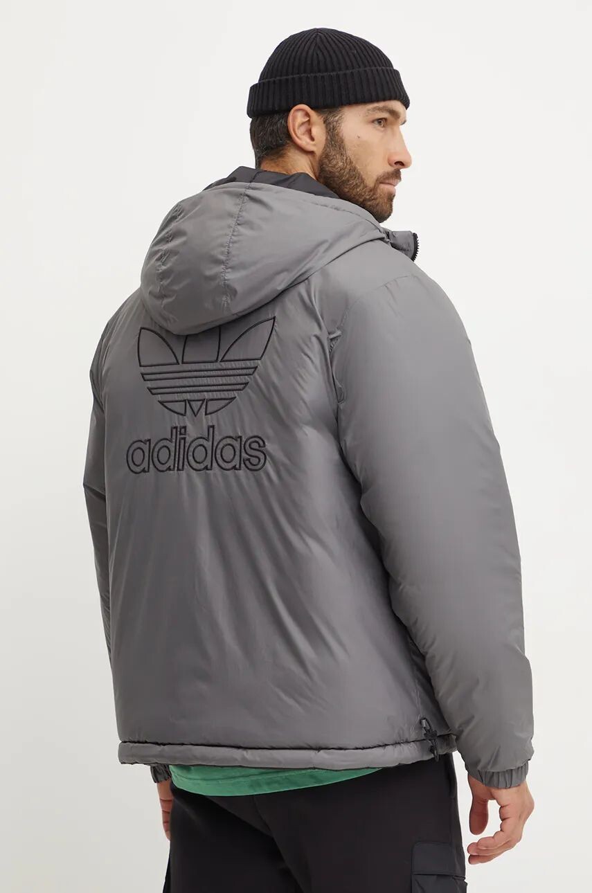 

Двусторонняя куртка adidas Originals Adicolor Reversible Jacket, черный