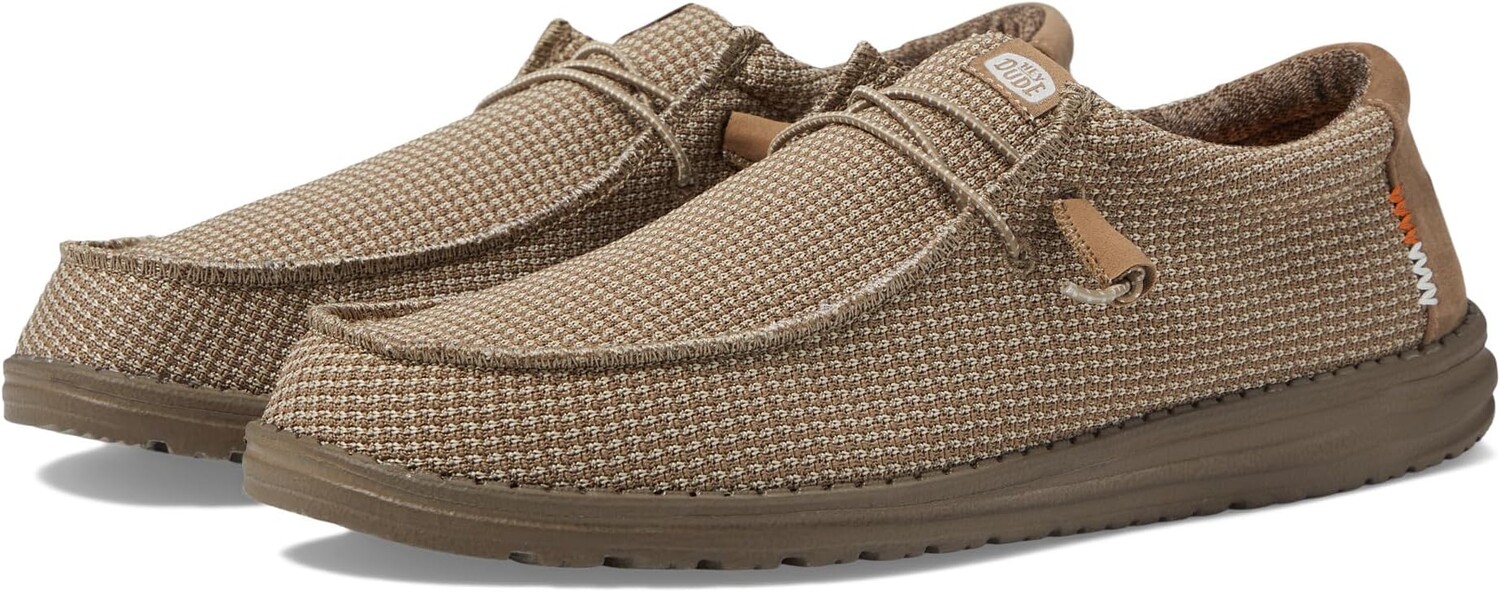 

Кроссовки Wally Sport Mesh Slip-On Casual Shoes Hey Dude, цвет Tan