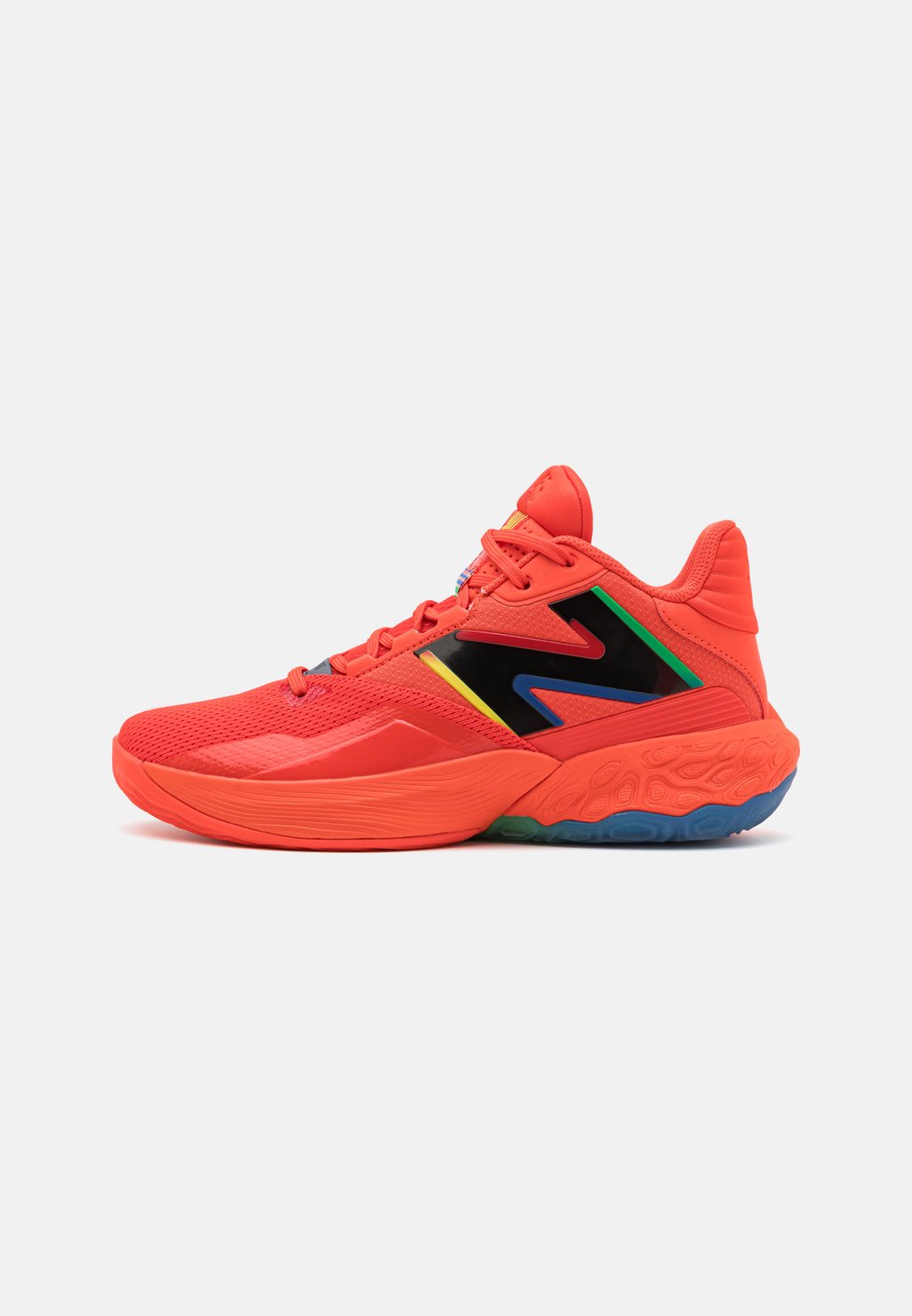 Баскетбольная обувь TWO WXY V4 New Balance, цвет neo flame