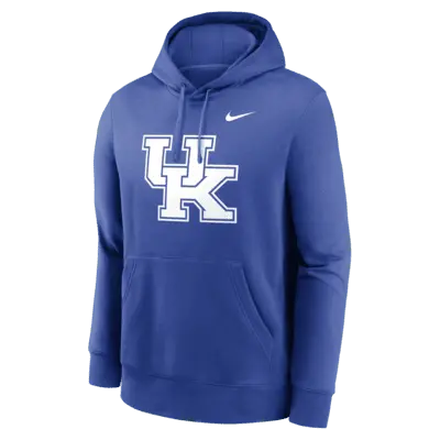 

Худи Nike Kentucky Wildcats Primetime Evergreen Club Primary Logo, цвет Royal