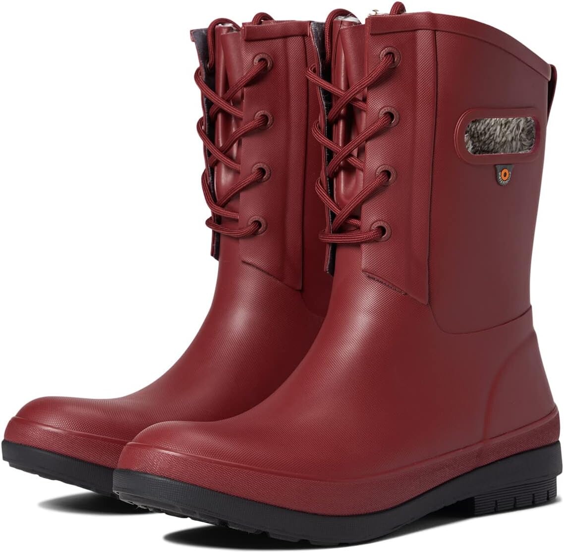 

Зимние ботинки Amanda Plush II Lace Bogs, цвет Cranberry