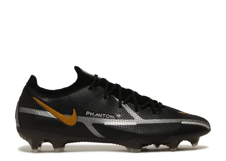 

Кроссовки Nike PHANTOM GT2 ELITE FG 'BLACK METALLIC GOLD', черный