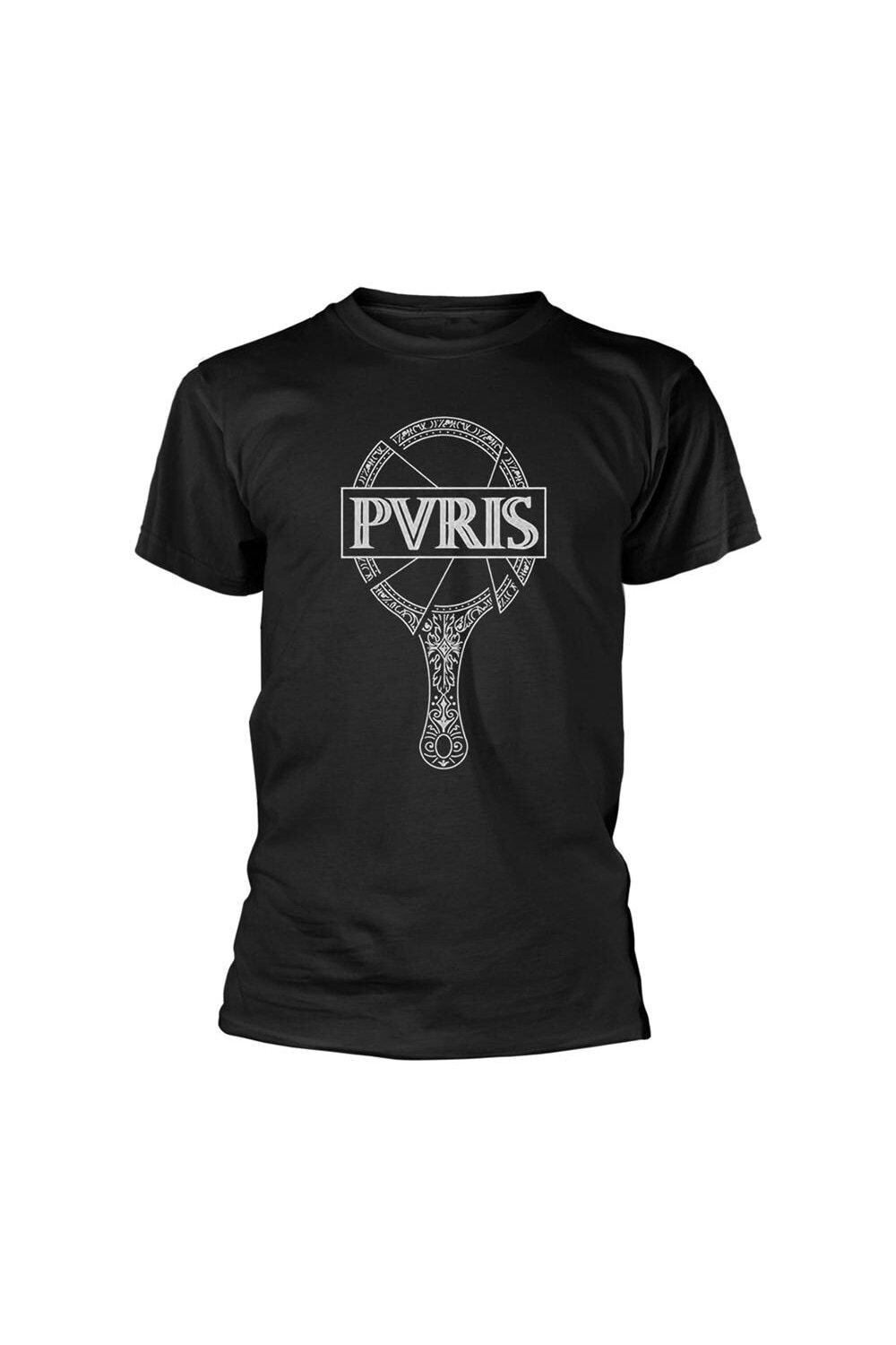 

Зеркальная футболка Pvris, черный