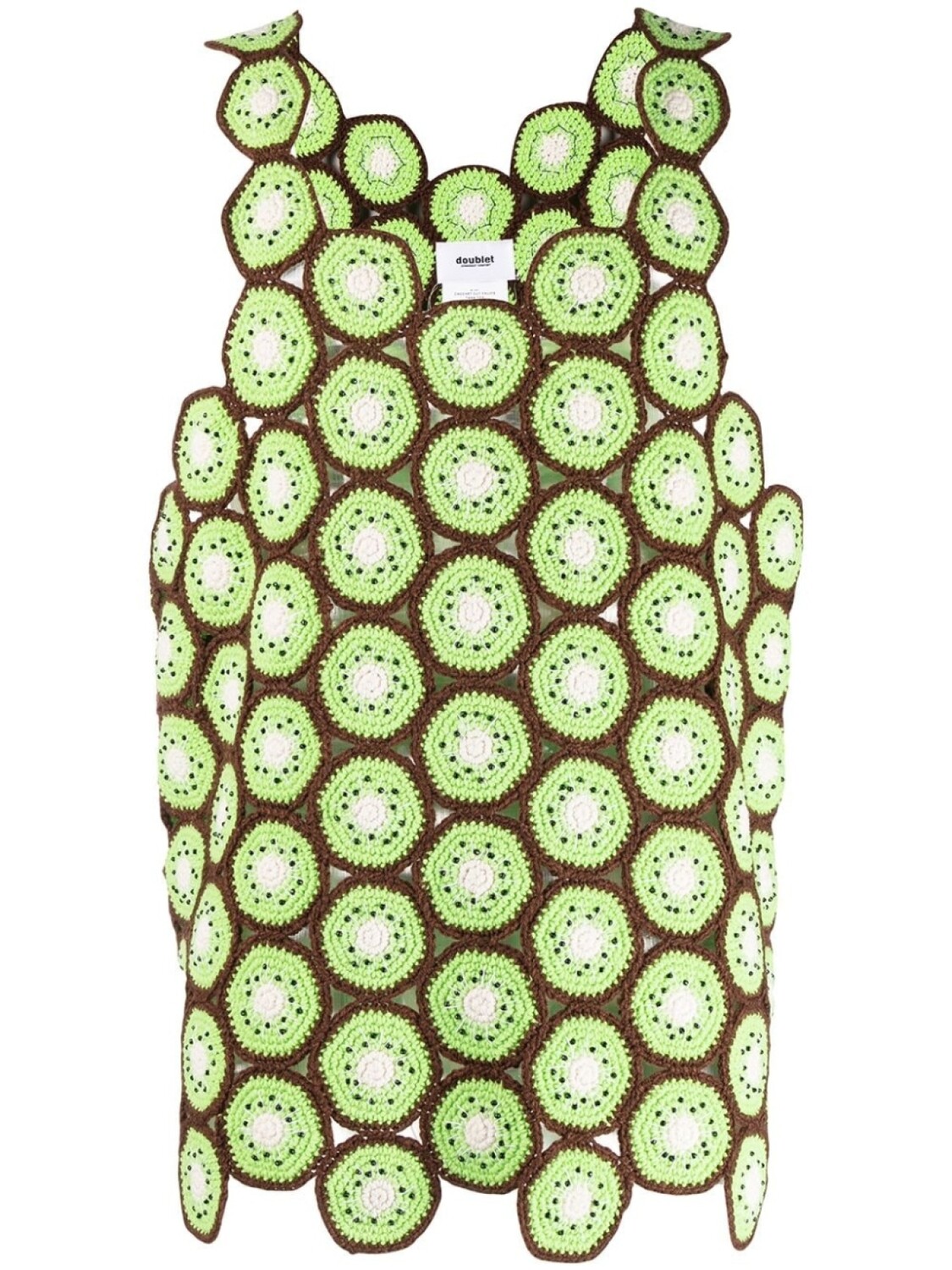 

Doublet топ с вышивкой, зеленый