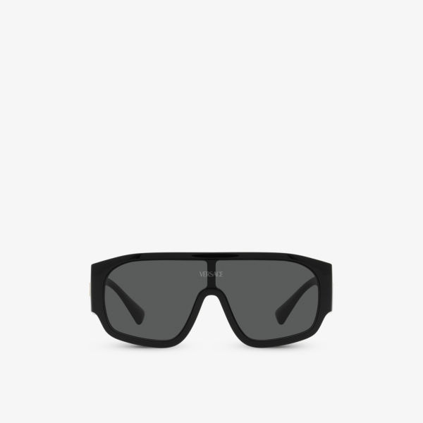 Солнцезащитные очки ve4439 в нейлоновой оправе-подушке Versace, черный