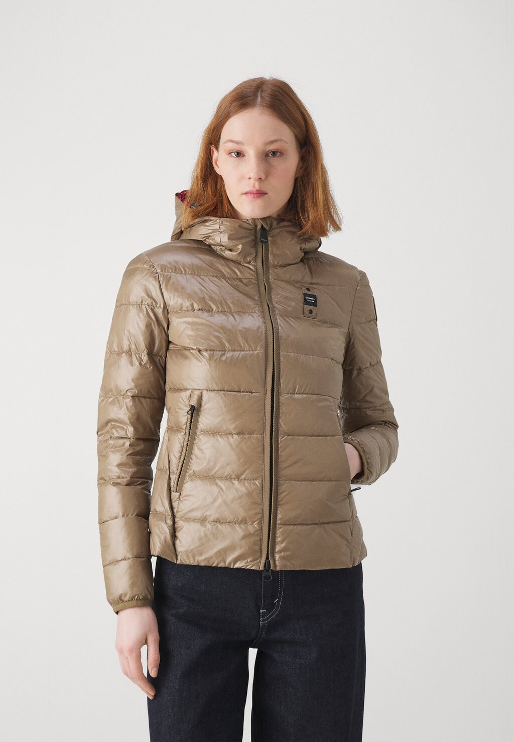 

Легкая куртка BASIC JACKET Blauer, цвет bronzed brown