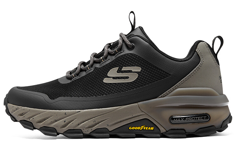 

Max Protect Кроссовки мужские низкие черные/серые Skechers