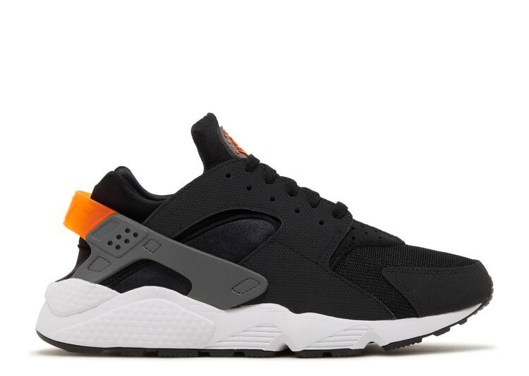 

Кроссовки Nike AIR HUARACHE 'BLACK SAFETY ORANGE', черный